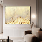 Floral 1171 Canvas Art 18" x 24" / 45 x 60 cm / Black