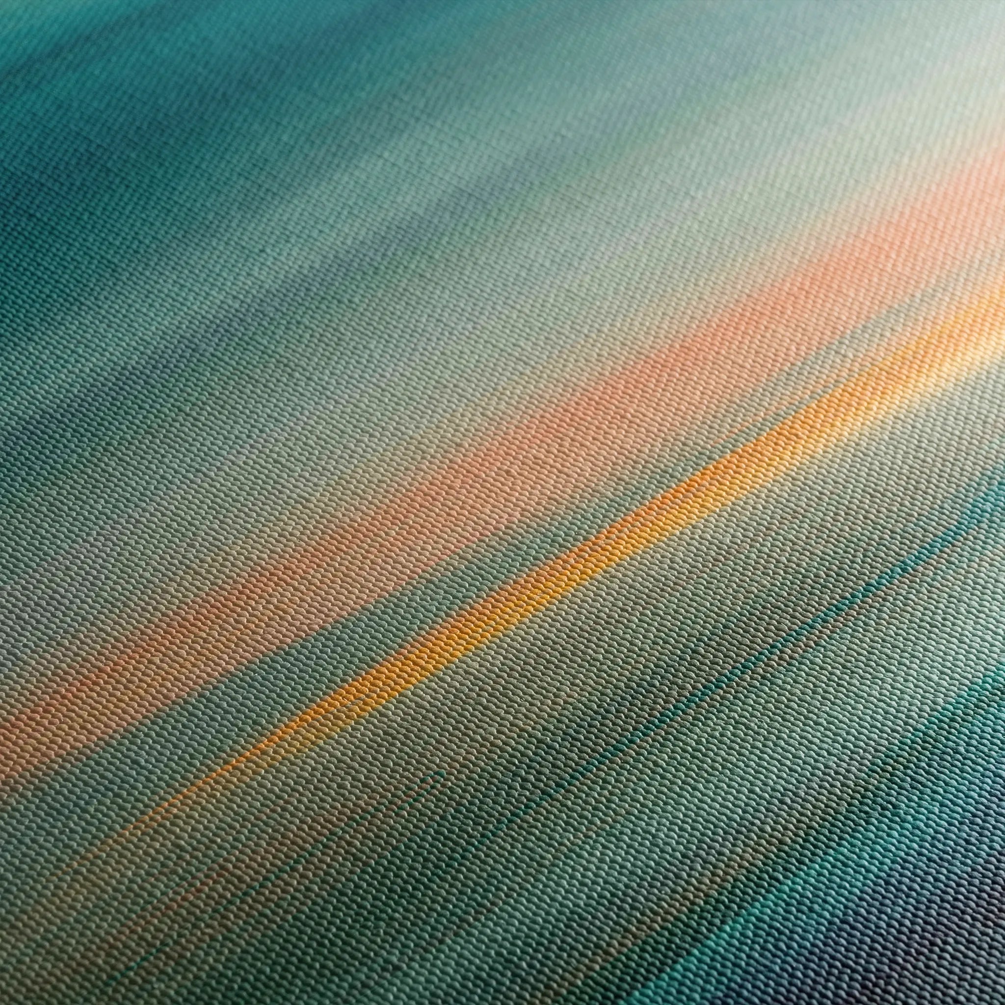 Abstract 1172 Canvas Art 16" x 16" / 40 x 40 cm / Black