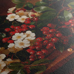 Floral 1173 Canvas Art 18" x 24" / 45 x 60 cm / Black