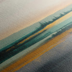 Abstract 1174 Canvas Art 16" x 16" / 40 x 40 cm / Black