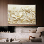 Floral 1175 Canvas Art 18" x 24" / 45 x 60 cm / Black