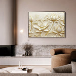 Floral 1175 Canvas Art 18" x 24" / 45 x 60 cm / Black