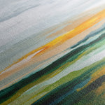 Abstract 1176 Canvas Art 16" x 16" / 40 x 40 cm / Black