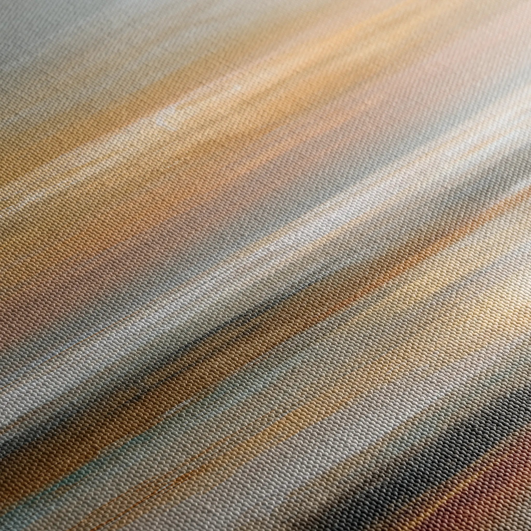 Abstract 1177 Canvas Art 16" x 16" / 40 x 40 cm / Black