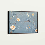 Floral 1177 Canvas Art 18" x 24" / 45 x 60 cm / Black