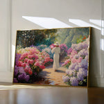 Floral 1178 Canvas Art 18" x 24" / 45 x 60 cm / Black