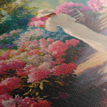 Floral 1178 Canvas Art 18" x 24" / 45 x 60 cm / Black