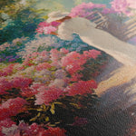 Floral 1178 Canvas Art 60 x 40 cm / Black