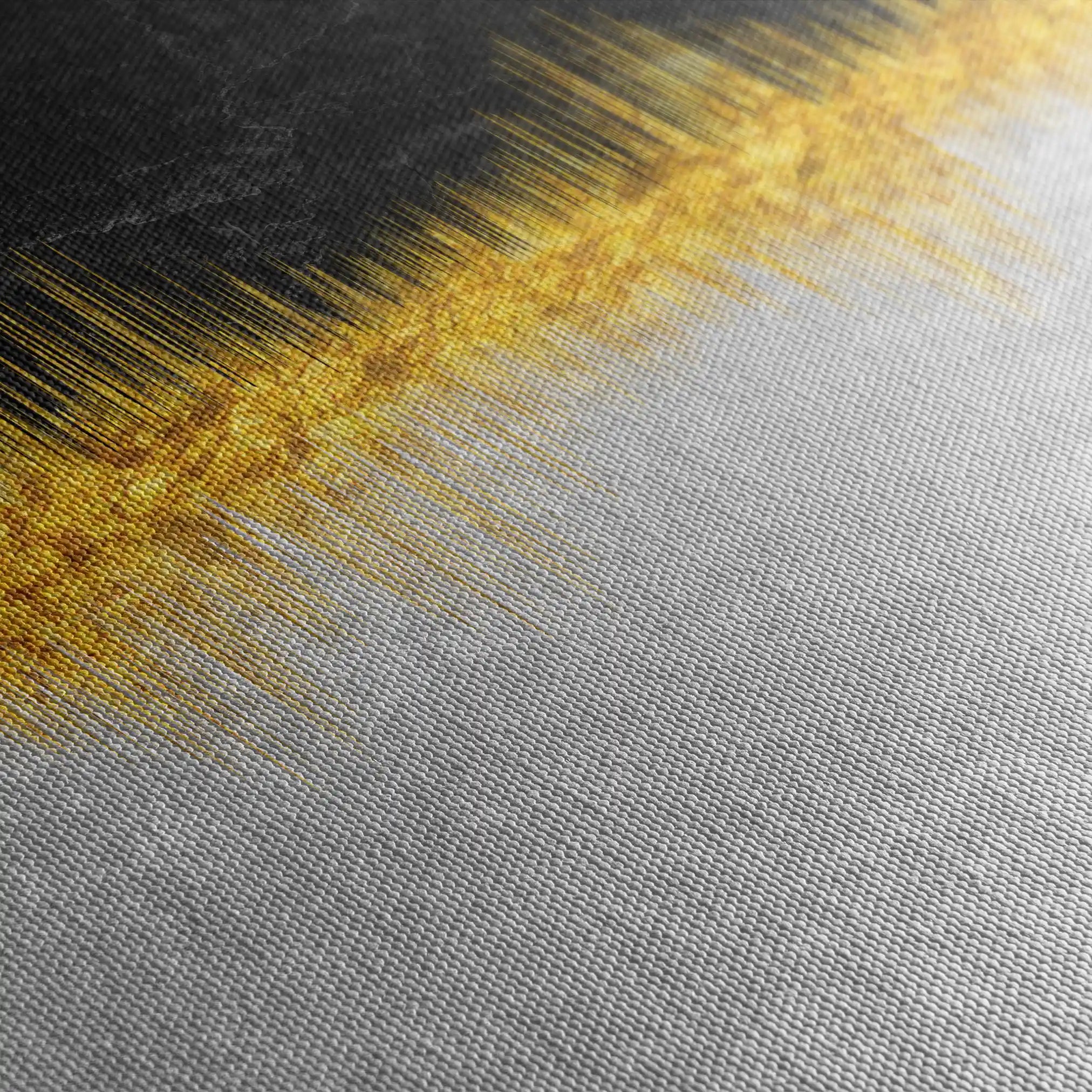 Abstract 118 Canvas Art 60 x 40 cm / Black