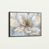 Floral 118 Canvas Art 18" x 24" / 45 x 60 cm / Black