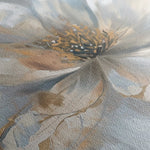 Floral 118 Canvas Art 60 x 40 cm / Black
