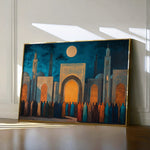 Orientalist 118 Canvas Art 18" x 24" / 45 x 60 cm / Black