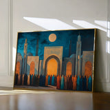 Orientalist 118 Canvas Art 18" x 24" / 45 x 60 cm / Black
