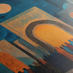 Orientalist 118 Canvas Art 18" x 24" / 45 x 60 cm / Black