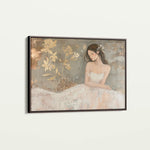 Portrait 118 Canvas Art 18" x 24" / 45 x 60 cm / Black