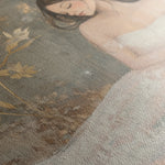 Portrait 118 Canvas Art 18" x 24" / 45 x 60 cm / Black