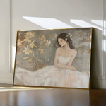 Portrait 118 Canvas Art 60 x 40 cm / Black