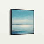 Abstract 1180 Canvas Art 60 x 60 cm / Black