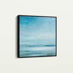 Abstract 1181 Canvas Art 16" x 16" / 40 x 40 cm / Black