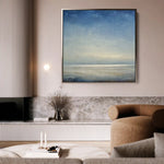 Abstract 1182 Canvas Art 60 x 60 cm / Black