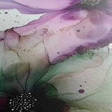 Floral 1183 Canvas Art 18" x 24" / 45 x 60 cm / Black