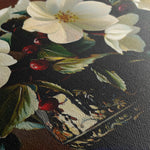 Floral 1184 Canvas Art 18" x 24" / 45 x 60 cm / Black