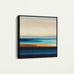Abstract 1188 Canvas Art 60 x 60 cm / Black