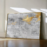 Abstract 119 Canvas Art 18" x 24" / 45 x 60 cm / Black