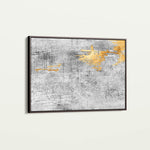 Abstract 119 Canvas Art 18" x 24" / 45 x 60 cm / Black