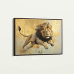 Animals 119 Canvas Art 18" x 24" / 45 x 60 cm / Black