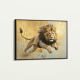 Animals 119 Canvas Art 18" x 24" / 45 x 60 cm / Black