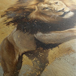 Animals 119 Canvas Art 18" x 24" / 45 x 60 cm / Black