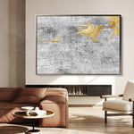 Abstract 119 Canvas Art 60 x 40 cm / Black