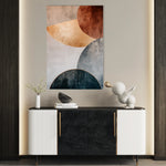 Boho 119 Canvas Art 18" x 24" / 45 x 60 cm / Black