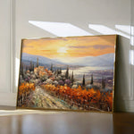 Landscape 119 Canvas Art 18" x 24" / 45 x 60 cm / Black
