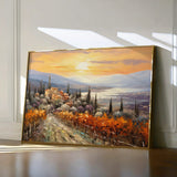 Landscape 119 Canvas Art 18" x 24" / 45 x 60 cm / Black