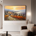 Landscape 119 Canvas Art 18" x 24" / 45 x 60 cm / Black