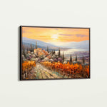 Landscape 119 Canvas Art 18" x 24" / 45 x 60 cm / Black