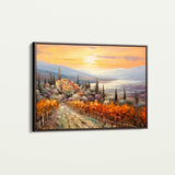 Landscape 119 Canvas Art 18" x 24" / 45 x 60 cm / Black