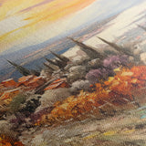 Landscape 119 Canvas Art 18" x 24" / 45 x 60 cm / Black