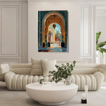 Orientalist 119 Canvas Art 18" x 24" / 45 x 60 cm / Black