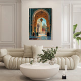 Orientalist 119 Canvas Art 18" x 24" / 45 x 60 cm / Black