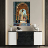 Orientalist 119 Canvas Art 18" x 24" / 45 x 60 cm / Black