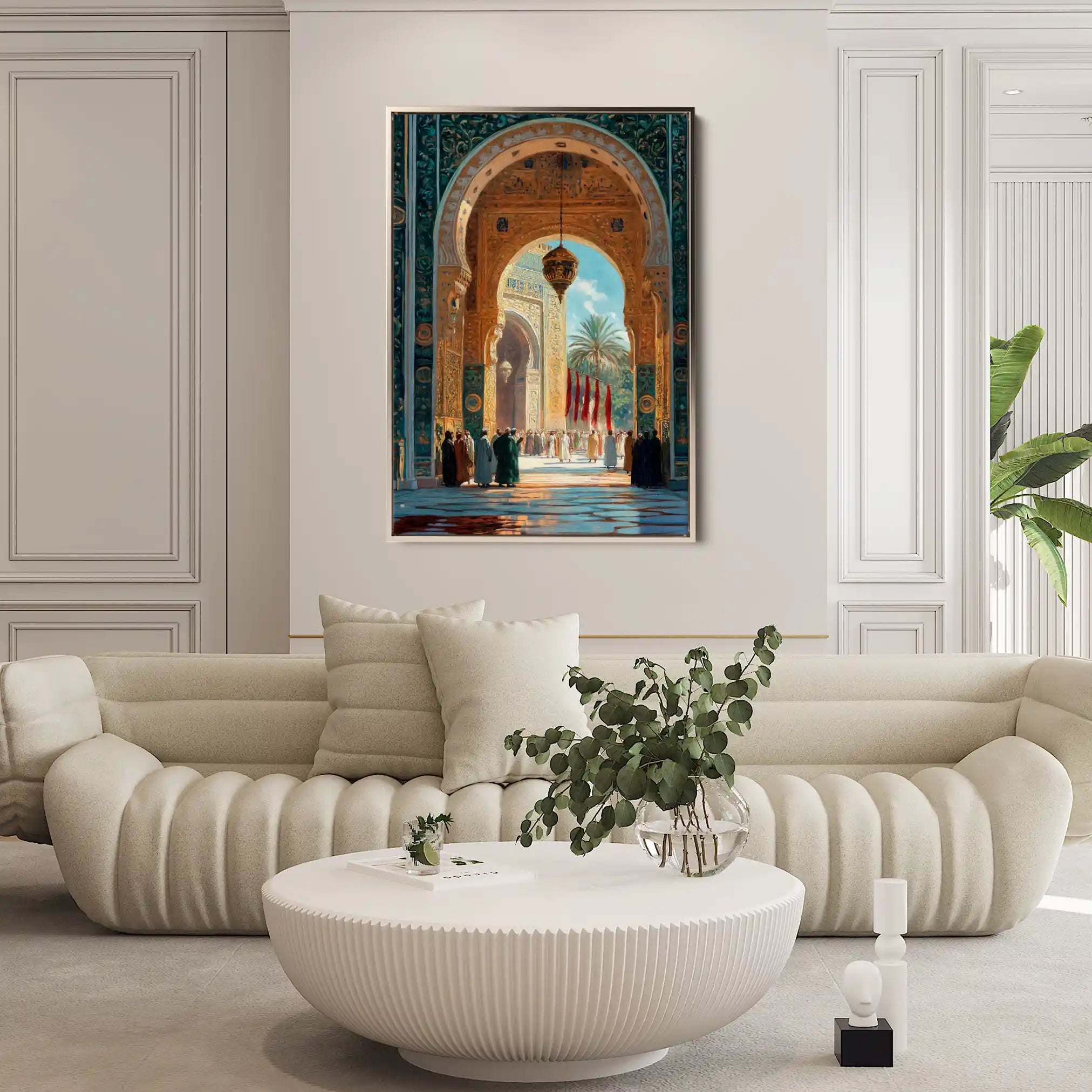 Orientalist 119 Canvas Art 60 x 40 cm / Black