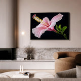 Floral 1190 Canvas Art 18" x 24" / 45 x 60 cm / Black