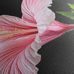 Floral 1190 Canvas Art 18" x 24" / 45 x 60 cm / Black