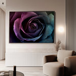 Floral 1195 Canvas Art 18" x 24" / 45 x 60 cm / Black