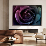 Floral 1195 Canvas Art 18" x 24" / 45 x 60 cm / Black