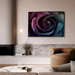 Floral 1195 Canvas Art 18" x 24" / 45 x 60 cm / Black