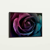 Floral 1195 Canvas Art 18" x 24" / 45 x 60 cm / Black